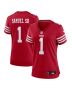 Women’s San Francisco 49ers Deebo Samuel Sr Scarlet Game Jersey