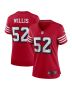 Women’s San Francisco 49ers Patrick Willis Scarlet Alternate Game Jersey