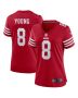 Women’s San Francisco 49ers Steve Young Scarlet Retired Player Game Jersey