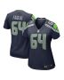 Women’s Seattle Seahawks Austin Faoliu College Navy Game Jersey