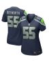 Women’s Seattle Seahawks Brian Bosworth College Navy Game Retired Player Jersey