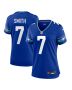 Women’s Seattle Seahawks Geno Smith Royal Player Jersey