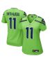 Women’s Seattle Seahawks Jaxon Smith-Njigba Neon Green Game Jersey