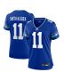 Women’s Seattle Seahawks Jaxon Smith-Njigba Royal Throwback Player Game Jersey
