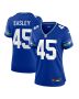 Women’s Seattle Seahawks Kenny Easley Royal Throwback Retired Player Game Jersey