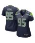 Women’s Seattle Seahawks Myles Adams College Navy Team Game Jersey
