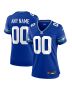 Women’s Seattle Seahawks Royal Throwback Custom Jersey