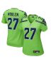 Women’s Seattle Seahawks Tariq Woolen Neon Green Game Jersey