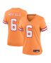 Women’s Tampa Bay Buccaneers Baker Mayfield Orange Throwback Game Jersey