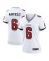 Women’s Tampa Bay Buccaneers Baker Mayfield White Away Game Jersey
