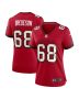 Women’s Tampa Bay Buccaneers Ben Bredeson Red Game Jersey