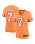 Women’s Tampa Bay Buccaneers Bucky Irving Orange Alternate Game Jersey