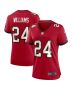 Women’s Tampa Bay Buccaneers Cadillac Williams Red Game Retired Player Jersey