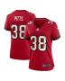 Women’s Tampa Bay Buccaneers Derrek Pitts Red Game Jersey