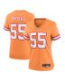 Women’s Tampa Bay Buccaneers Derrick Brooks Orange Throwback Game Jersey