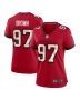 Women’s Tampa Bay Buccaneers Earnest Brown IV Red Game Jersey