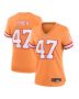 Women’s Tampa Bay Buccaneers John Lynch Orange Throwback Game Jersey