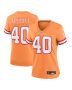 Women’s Tampa Bay Buccaneers Mike Alstott Orange Throwback Game Jersey