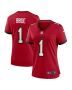 Women’s Tampa Bay Buccaneers Number 1 Bride Red Game Jersey