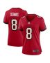 Women’s Tampa Bay Buccaneers SirVocea Dennis Red Game Jersey