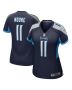 Women’s Tennessee Titans Chris Moore Navy Game Jersey