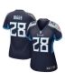 Women’s Tennessee Titans Quandre Diggs Navy Game Jersey