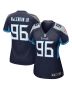 Women’s Tennessee Titans TK McLendon Jr. Navy Game Jersey