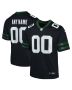 Youth New York Jets Legacy Black Alternate Custom Game Jersey