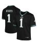Youth Philadelphia Eagles Jalen Hurts Black Game Jersey