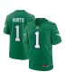 Youth Philadelphia Eagles Jalen Hurts Kelly Green Game Jersey