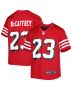 Youth San Francisco 49ers Christian McCaffrey Scarlet Game Jersey