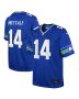 Youth Seattle Seahawks DK Metcalf Royal Game Jersey