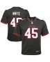 Youth Tampa Bay Buccaneers Devin White Pewter Game Jersey