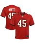 Youth Tampa Bay Buccaneers Devin White Red Game Jersey