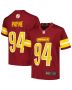 Youth Washington Commanders Daron Payne Burgundy Game Jersey