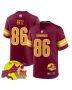 Zach Ertz 86 Washington Commanders Super Bowl LIX New Orleans Patch Game Men Jersey – Burgundy