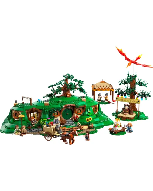 Shire Building Block Set – Hobbit Hole DIY Architecture Model Toy (10354 Inspired)