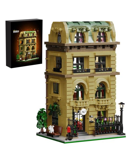Sheffield House Building Block Set – Retro Architecture Toy for Kids & Adults