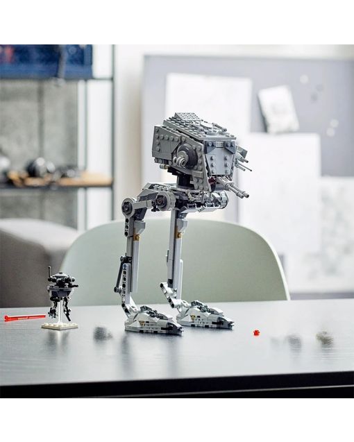 AT-ST Walker Building Set - Hoth Battle Scout | Imperial Two-Legged Vehicle with Minifigures for Kids & Adults