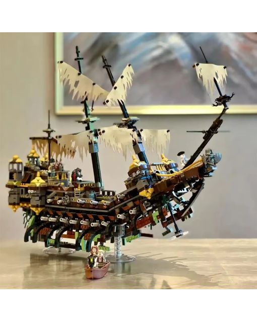 Pirates Imperial Flagship Building Set - Caribbean Ship Model 71042 | Sailing Vessel Building Blocks for Kids Birthday & Christmas Gifts