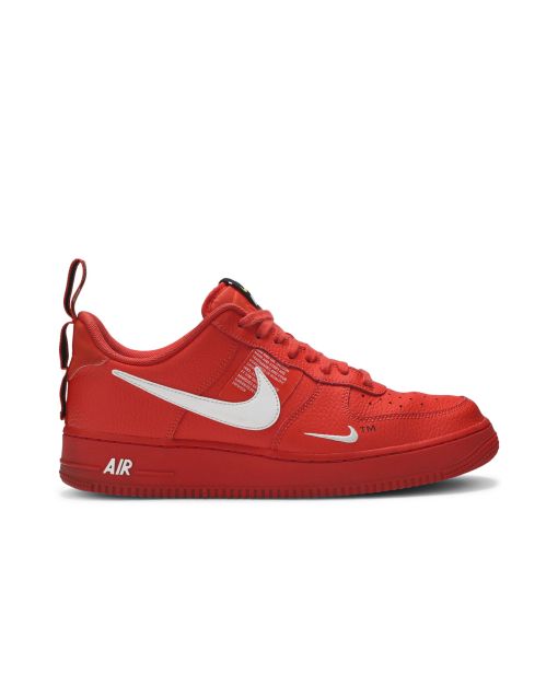 Air Force One Utility Overbranding Red - Stylish Utility Sneakers