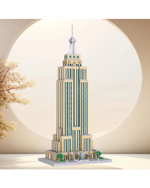 Skyscraper Building Set 3819 Pieces - World Famous Architecture Model | City Street View Building Blocks for Desktop Decoration & Gifts