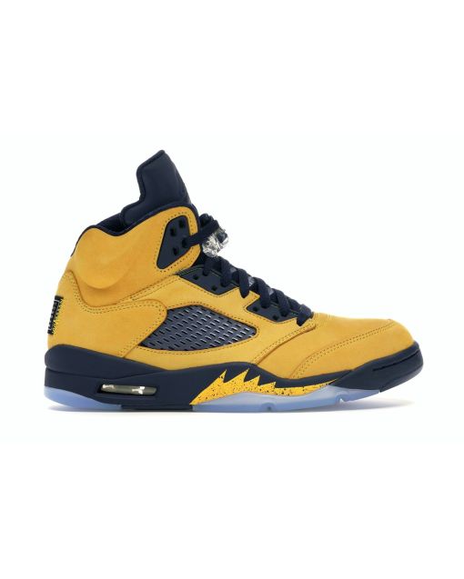 Jordan 5 Retro Michigan - Classic Retro Basketball Sneakers