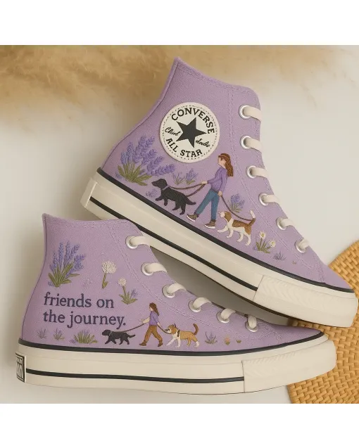 Comfortable Dog Walking Shoes for Women – Supportive and Stylish Footwear for Pet Lovers, Outdoor Enthusiasts, and Casual Walkers – - Custom Embroidered - Main View