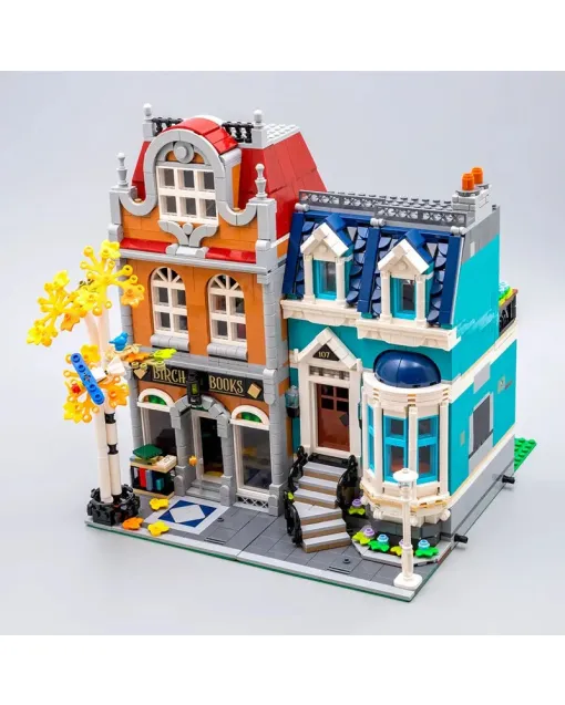 Bookstore Modular Building Set – Classic Street View Architecture Toy