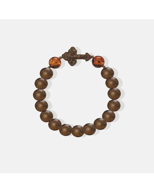 Handcrafted Natural Agarwood Bracelet for Spiritual Gift Buyers – Calming Energy for Meditation, Protection – Mixed – Main View
