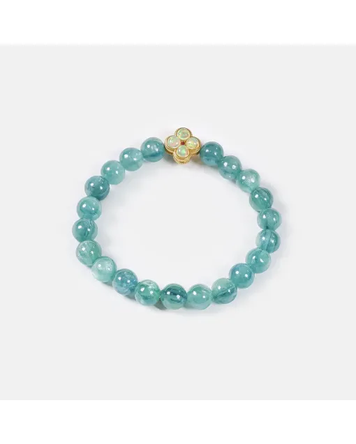 Jade Healing Bracelet for Women – Energy Crystal Gift for Calm & Protection, Meditation Support –  – Main View