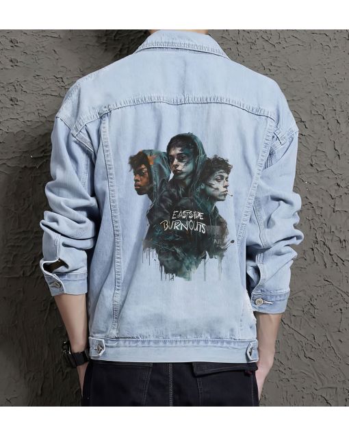 Men’s Custom Jean Jackets – Personalized Denim Outerwear for Travel, Campus & Streetwear Gifts