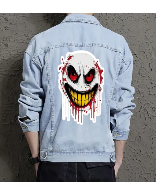 Men's Classic Jean Jacket - Ideal Gift for Boyfriend - Urban Design Style - Great for Shopping Days - Just Because Gift - Light Blue - Main View