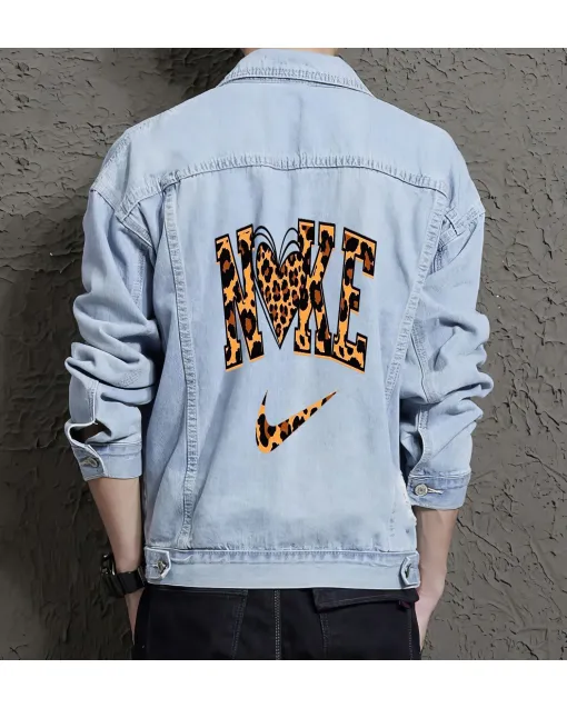 Men's Modern Denim Jacket for Husband - Great Everyday Style Gift - Leisure Activities for Thank You Gift - Active Men - Light Blue - Main View